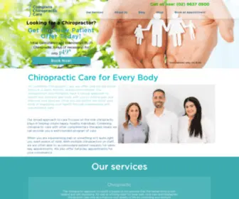 Completechiro.com.au(Complete Chiropractic Care) Screenshot