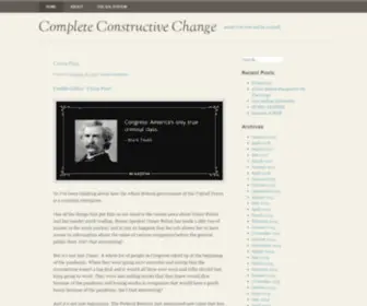 Completeconstructivechange.com(Complete Constructive Change) Screenshot