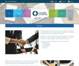 Completeconsulting.ro(Completeconsulting) Screenshot