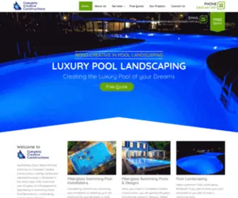 Completecreativeconstructions.com.au(Swimming Pools Brisbane) Screenshot