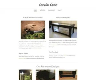 Completecritter.com(Complete Critter) Screenshot