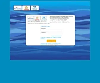 Completecruisesolution.com(Logon) Screenshot