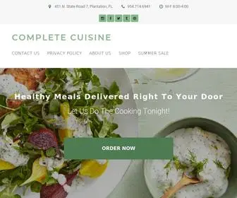 Completecuisine.org(Complete Cuisine) Screenshot