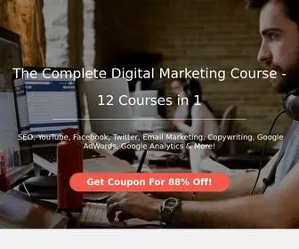 Completedigitalmarketingcourse.com(The Complete Digital Marketing Course) Screenshot