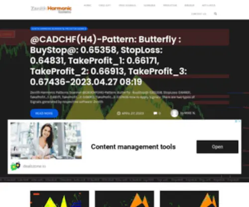 Completeforexsignals.com(Zenith Harmonic Systems) Screenshot