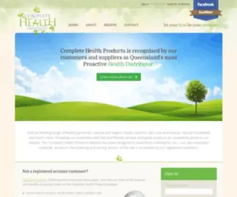 Completehealthproducts.com.au(Complete Health Products) Screenshot