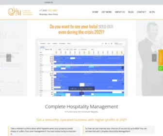 Completehospitalitymanagement.com(Complete Hospitality Management service from the leading company in hospitality management. Call us) Screenshot