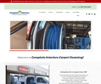 Completeinteriorscarpetcleaning.com(Carpet Cleaning Rancho Cucamonga CA) Screenshot