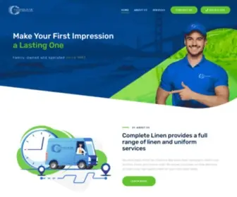 Completelinen.com(Complete Linen) Screenshot