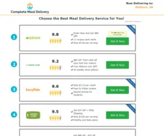 Completemealdelivery.com(Complete Meal Delivery) Screenshot