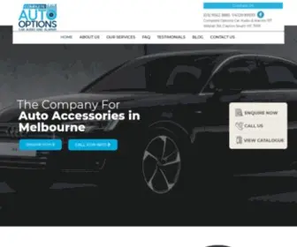 Completeoptions.com.au(Audio Installation Car Melbourne) Screenshot