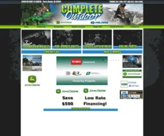 Completeoutdoorequipment.com(Terre Haute) Screenshot