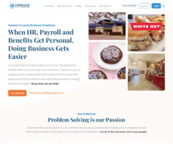 Completepayrollsolutions.com(HR, Payroll and Benefits) Screenshot