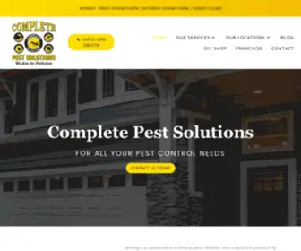 Completepestsolution.com(Complete Pest Solutions) Screenshot