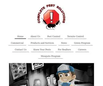 Completepestsolutionsmd.com(Complete Pest Solutions) Screenshot