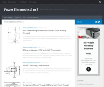 Completepowerelectronics.com(Power Electronics A to Z) Screenshot