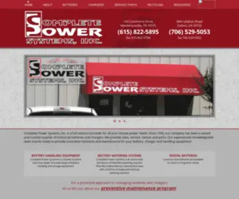 Completepowersystemsinc.com(Complete Power Systems) Screenshot