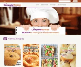 Completerecipes.com(Completerecipes) Screenshot