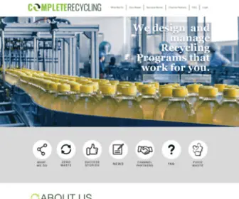 Completerecycling.com(Complete Recycling) Screenshot