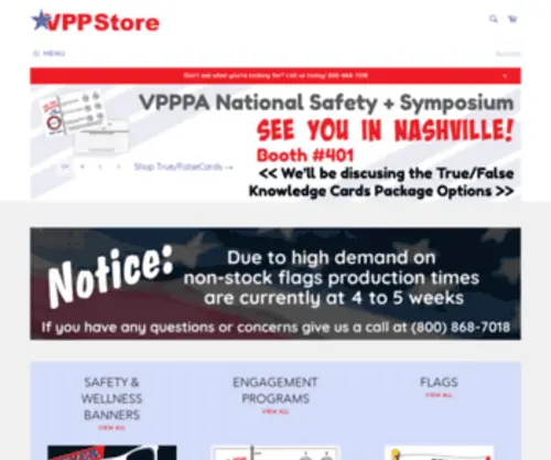 Completesourcesafety.com(VPPStore the largest selection of safety logoed merchandise &amp; apparel) Screenshot