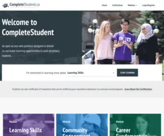 Completestudent.ca(Open Access Co) Screenshot