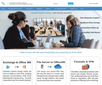 Completesystemsdesign.com(Complete Systems Design Information Technology Solutions) Screenshot
