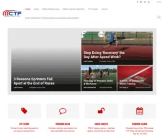 Completetrackandfield.com(Complete Track and Field) Screenshot