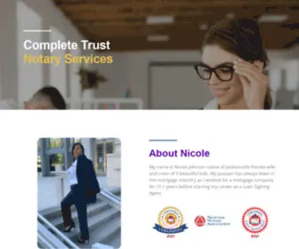 Completetrustnotary.com(Complete Trust Notary Services) Screenshot