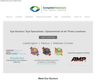 Completevisioncaremo.com(Complete Vision Care) Screenshot