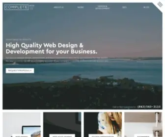Completewebcharleston.com(Complete Web Charleston SC) Screenshot