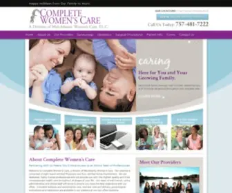 Completewomenscare.net(Complete Womens Care) Screenshot