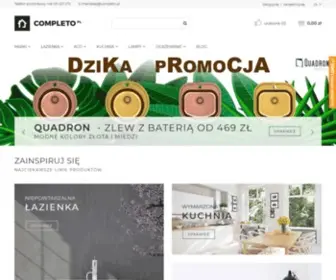 Completo.pl(Wyposażenie kuchni i łazienki) Screenshot