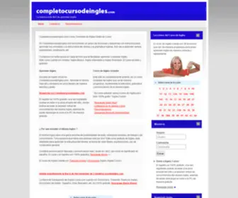 Completocursodeingles.com(Cursos de Ingles) Screenshot