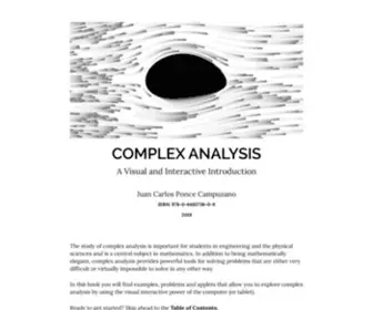 Complex-Analysis.com(Complex Analysis) Screenshot