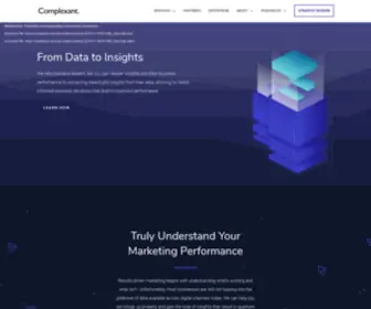 Complexant.com(The Premier Digital Advisory Firm) Screenshot