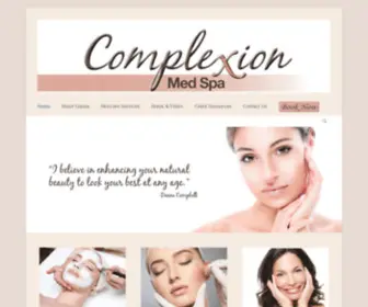 Complexionmedspa.com(Med Spa Westminster) Screenshot