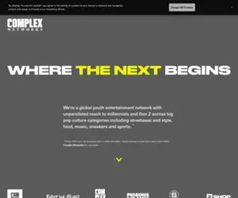 Complexnetworks.com(Complex Networks) Screenshot