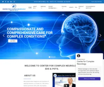 Complexneurology.com(Center for Complex Neurology) Screenshot