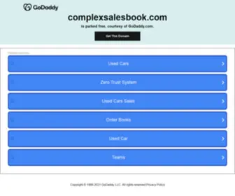 Complexsalesbook.com(Complexsalesbook) Screenshot