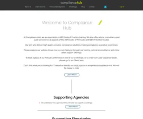 Compliance-Hub.com(ABPI Code of Practice) Screenshot