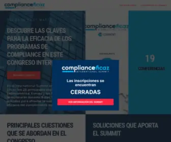 Complianceficaz.com(International Summit) Screenshot