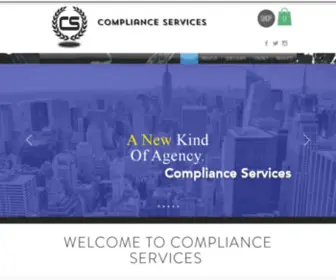 Complianceservicesus.com(Compliance Services) Screenshot