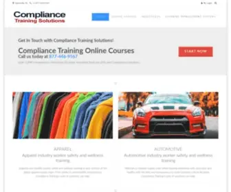 Compliancetraining.com(Compliance Training) Screenshot