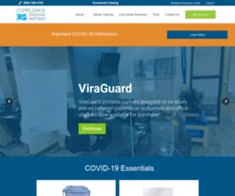 Compliancetrainingpartners.com(Compliance Training Partners) Screenshot