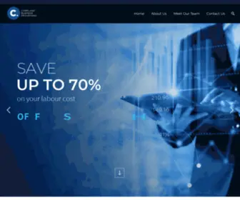 Compliantbusinessprocessing.com(Small enough to care) Screenshot