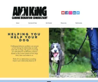 Compliantk9.com(Ann King Dog Behavior) Screenshot