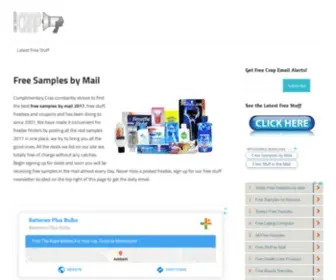 Complimentarycrap.com(Free Samples by Mail) Screenshot