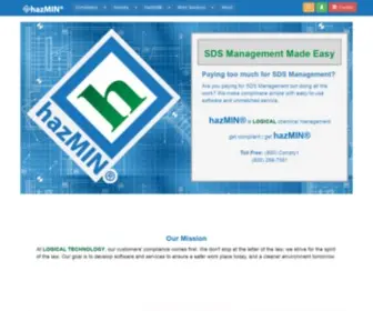 Comply1.com(HazMIN SDS Management and Regulatory Compliance Software) Screenshot