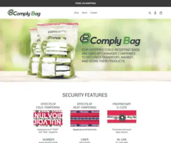 Complybag.com(Comply Bag) Screenshot