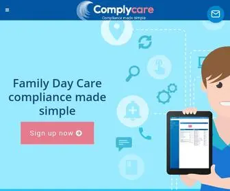 Complycare.com.au(Family Day Care Quality Management System) Screenshot